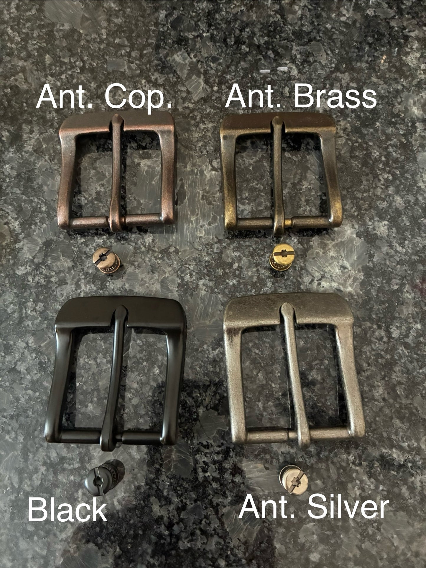 Crazy Horse water buffalo handmade leather belts