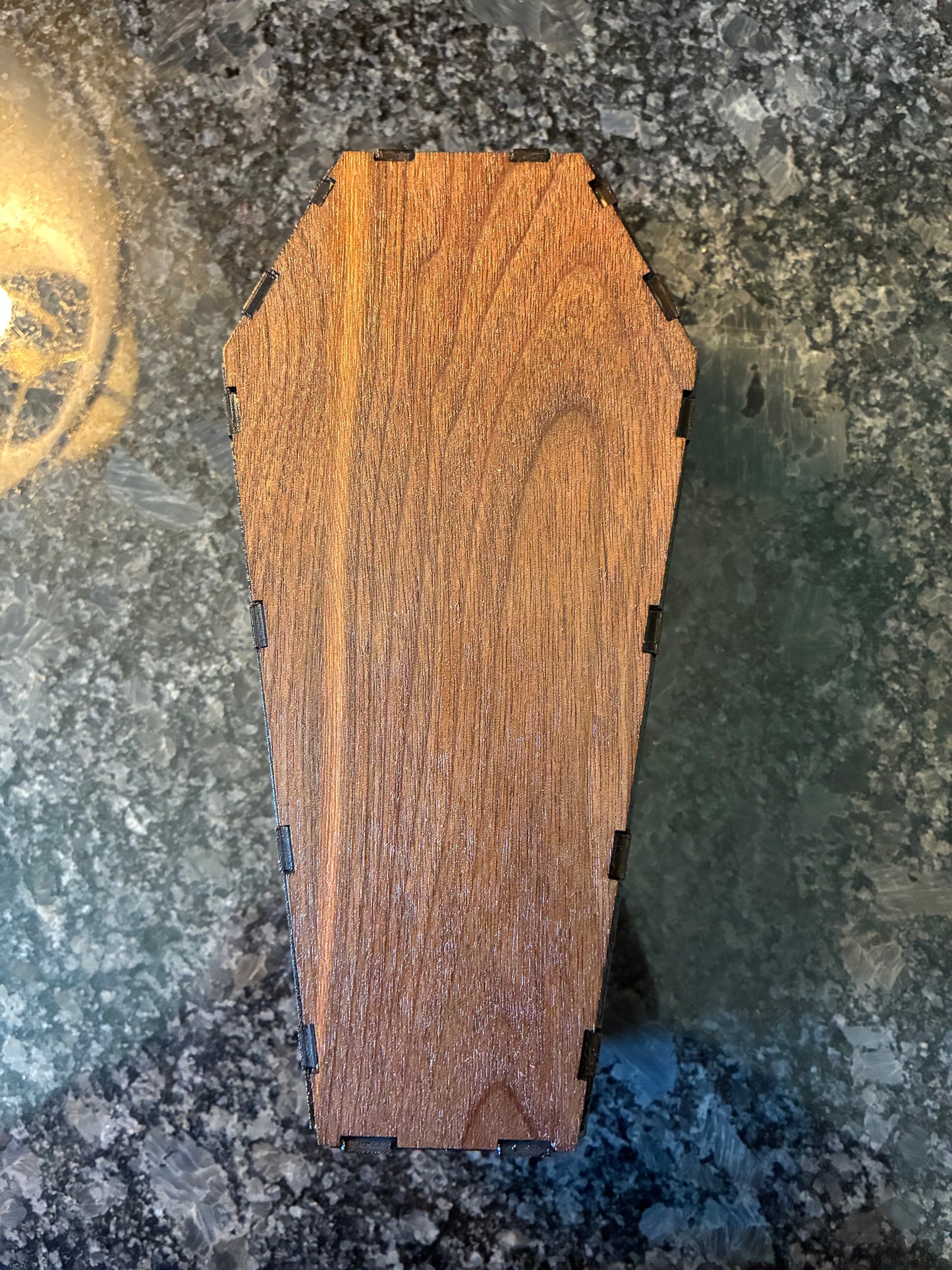 Laser cut coffin box/case
