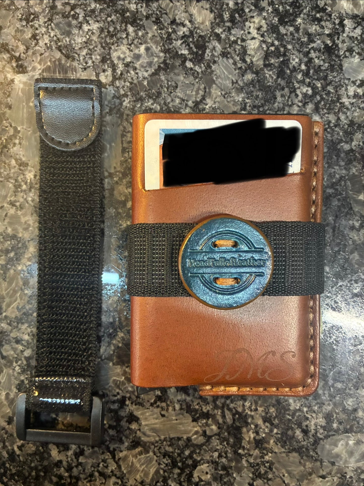 The "TrailBoss Slim" minimalist wallet