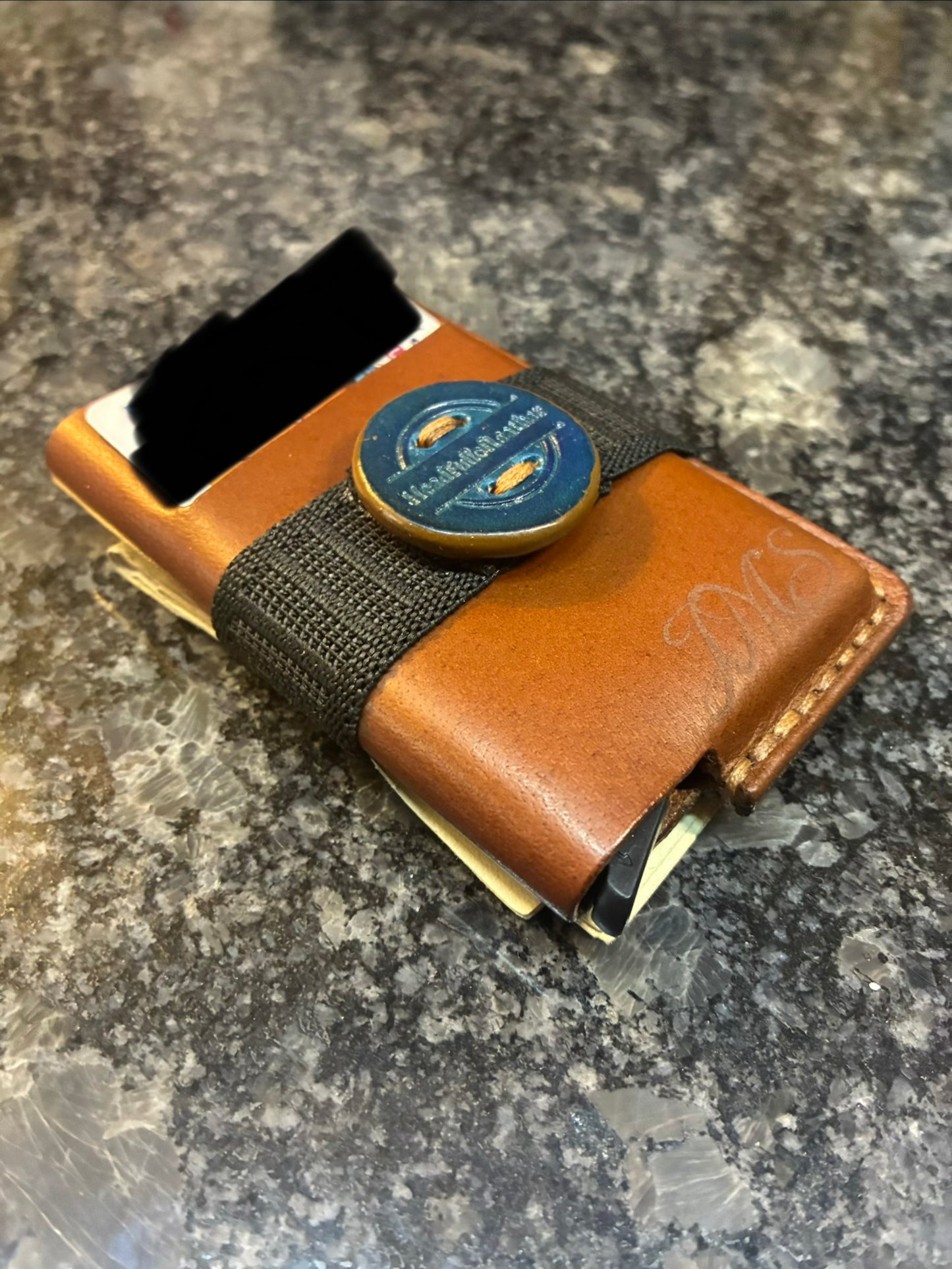 The "TrailBoss Slim" minimalist wallet