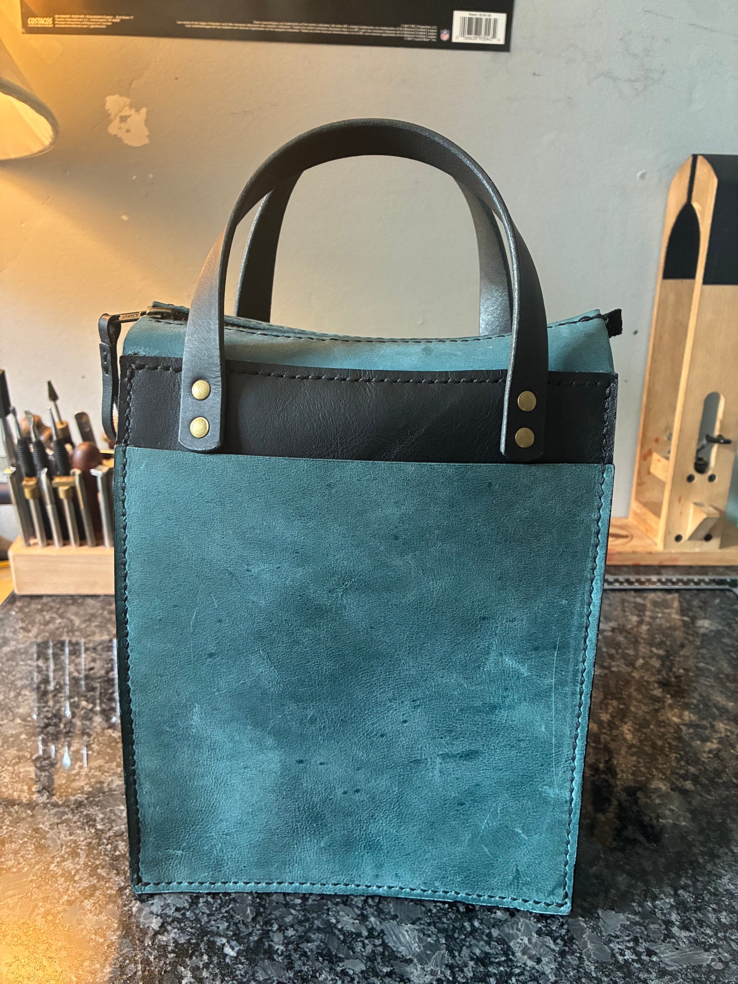 Unique Leather handbag
