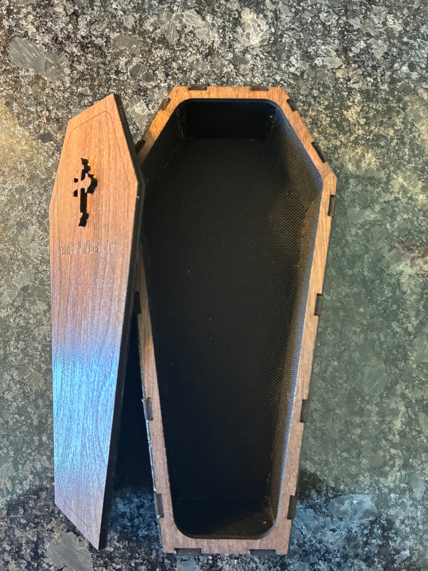 Laser cut coffin box/case