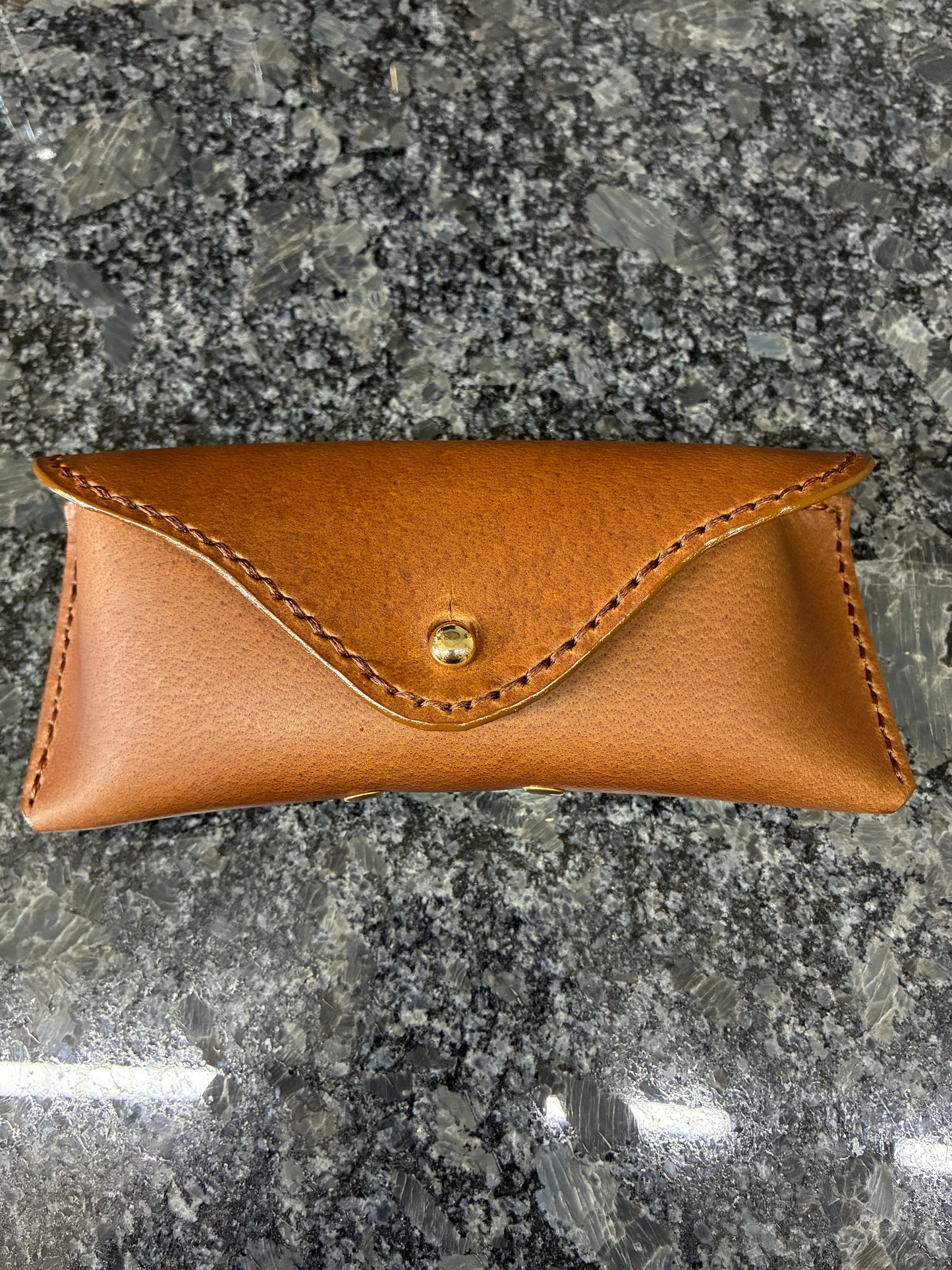 Leather sunglass case