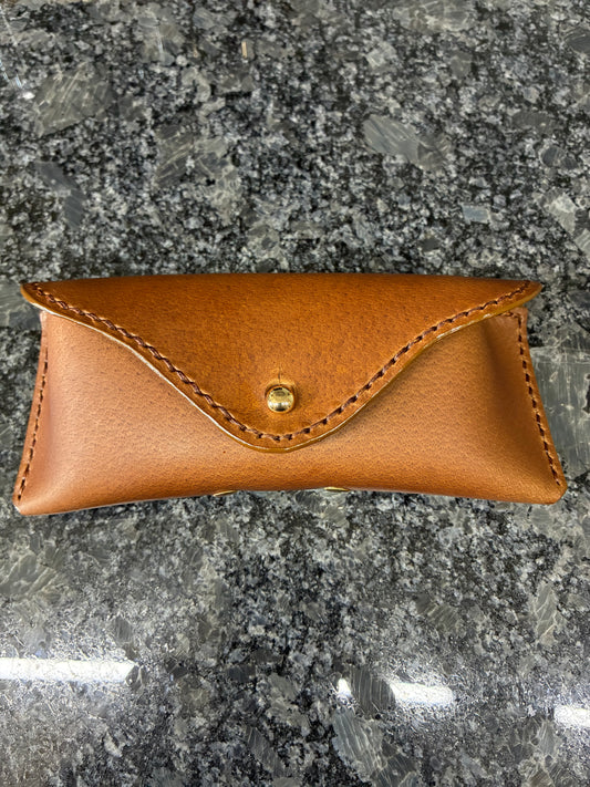Leather sunglass case