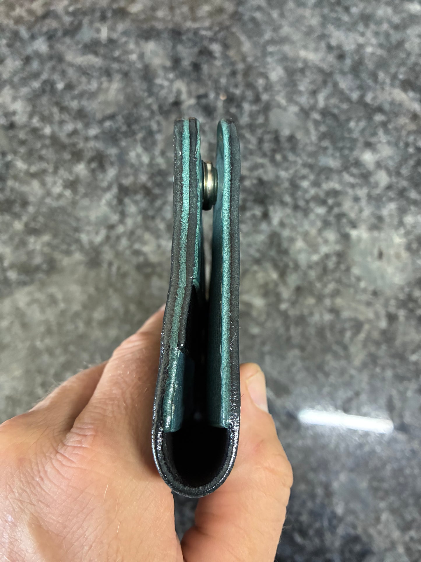 Ladies Simple leather long wallet