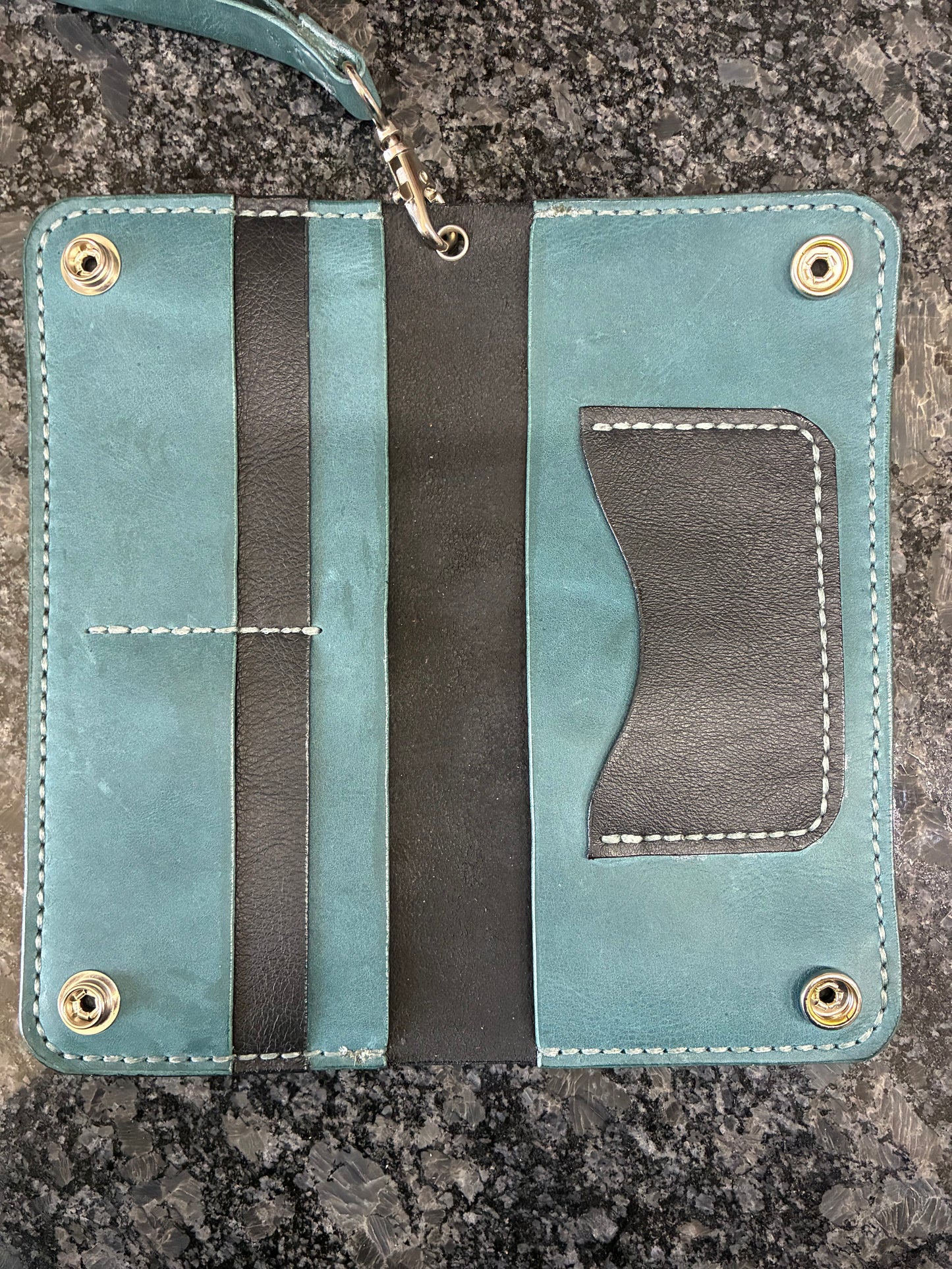 Ladies Simple leather long wallet